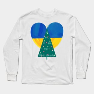 Christmas with Ukraine Long Sleeve T-Shirt